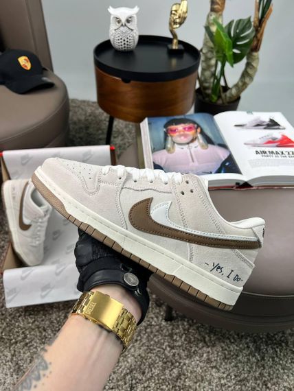 Чоловічі кросівки SB Dunk Low SE “85 Double Swoosh Beige Brown , В'єтнам A4262 | Зображення 5