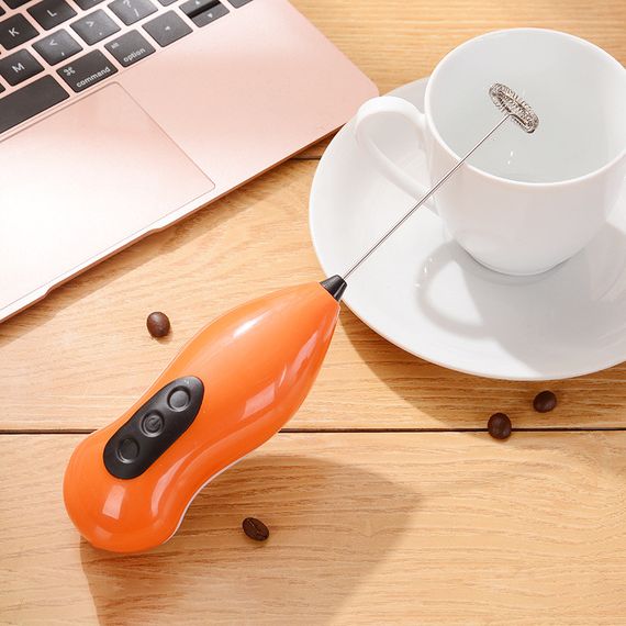 Ручной портативный мини-миксер вспениватель для сливок и молока капучинатор | Зображення 1