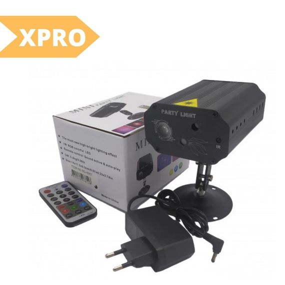 Лазерная установка RD-8007L RGB+Пульт (30) черный (MER-14572_660) | Зображення 1