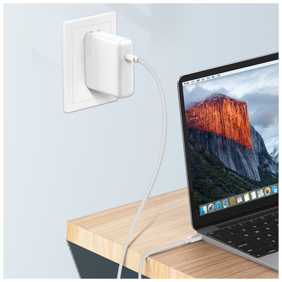 Дата кабель USB-C to USB-C 1.0m 5A 100W white ColorWay (CW-CBPDCC058-WT) | Зображення 8
