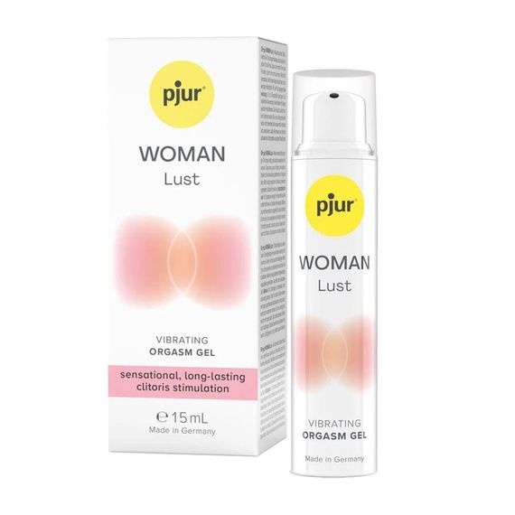 SO9985 Рідкий вібратор для клітора pjur Woman Lust 15 мл, на водній основі, з ефектом мурашок Sex Aura | Зображення 1