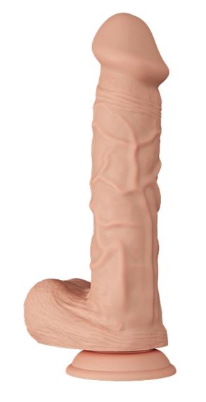 Фалоімітатор з мошонкою на присосці BAILE - Beautiful Bergrisi 10.2", BW-008103NR Sex Aura | Зображення 3