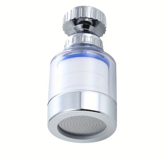Водоощадна насадка на кран із фільтром-очисником, аератор, барботер
