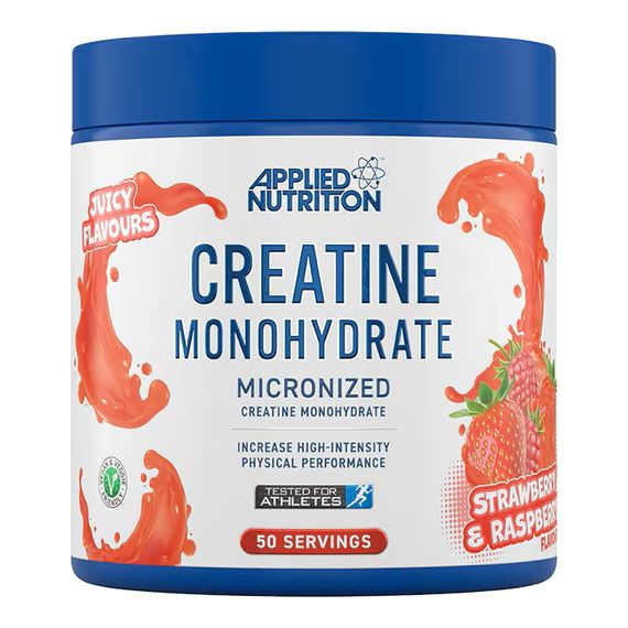 Креатин моногідрат Applied Nutrition Creatine Monohydrate 250g (Strawberry Raspberry)