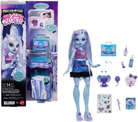 Кукла Монстр Хай Эбби Боминейбл секреты страшной красоты Оригинал Mattel Monster High Self-Scare Secrets Abbey Bominable
