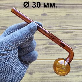 Стеклянная трубка Turn Color Oil Yellow