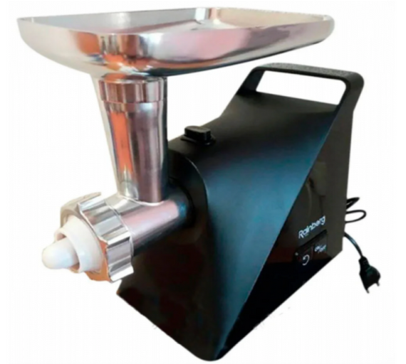 М'ясорубка Rainberg RB-679 3000W Black 2в1 Електрична Електросоковичавниця Електром'ясорубка