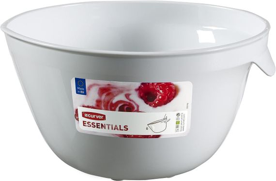 Миска для смешивания пластиковая Curver (Курвер) Essentials 2.5 л (00732) Белый | Зображення 1