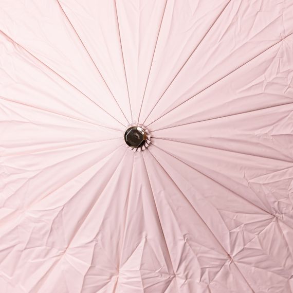 Парасолька механічна з принтом надійна з поліестеру діаметр 99 см Рожева HP-23-3M | Зображення 1