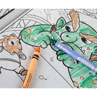 Набор для творчества Crayola Mini Kids Раскраска Любимые сказки, 96 страниц (25-1080) | Зображення 4