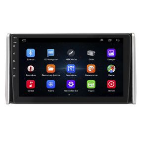 Штатная магнитола Lesko для Toyota RAV4 V (XA50) 2018-н.в. экран 10" 1/16Gb Wi-Fi GPS Base Тойота