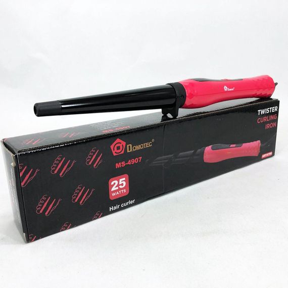 Конусна плойка щипці для волосся з керамічним покриттям Domotec MS-4907 (47546-4907_278) | Зображення 8