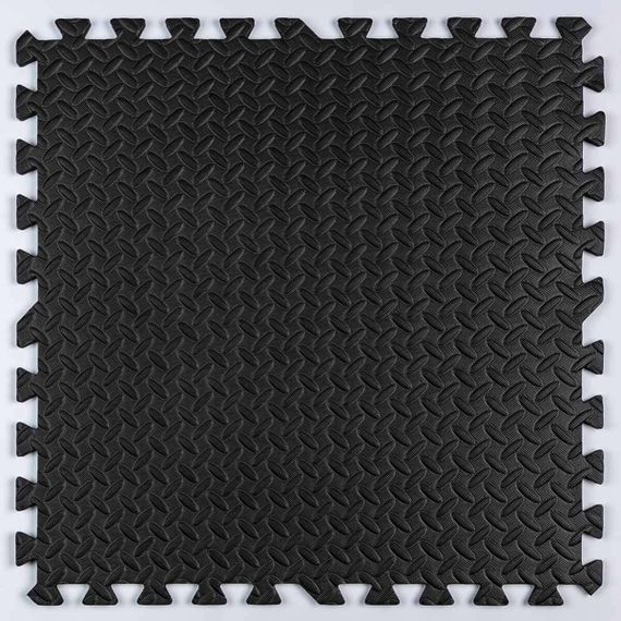 Підлога пазл - модульне покриття для підлоги 600x600x10мм Чорне (МР15) SW-00001169 | Зображення 6