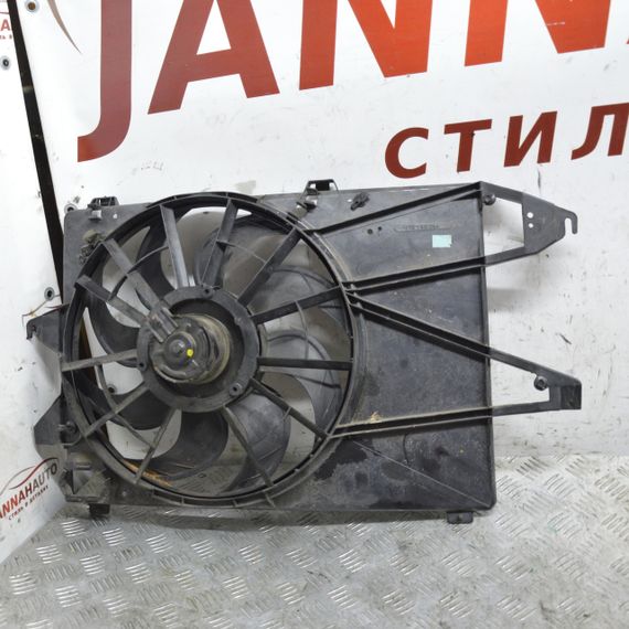 Вентилятор радіатора в зборі Ford Mondeo III 2000-2007 Вентилятор радіатора з дифузором Форд 95BB8146AB | Зображення 1