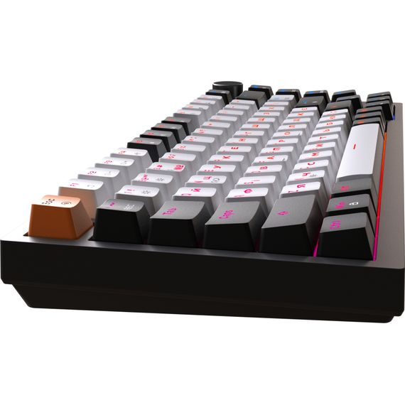 Клавіатура GamePro MK160B Hot-Swap Red Swich RGB USB UA Black (MK160B) | Зображення 4