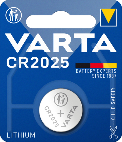 Батарейка VARTA CR 2025 BLI 1 ШТ
