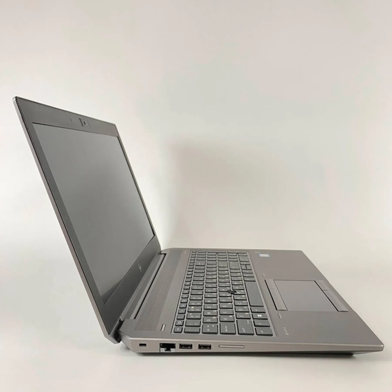 Мобільна робоча станція HP zBook 15 G6 / 15.6" (1920x1080) IPS / Intel Core i7-9850H (6 (12) ядер по 2.6 - 4.6 GHz) / 16 GB DDR4 / 240 GB SSD / nVidia Quadro T1000, 4 GB GDDR5, 128-bit / WebCam / Fingerprint б/в + Подарунок Бездротова миша / USB | Зображення 3