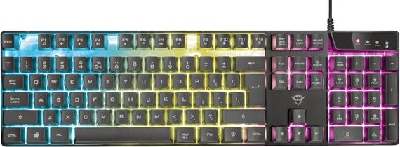 Игровая клавиатура Trust GXT 835 Azor с подсветкой проводная 3 режима LED, полноразмерная, QWERTY (английский) | Зображення 6