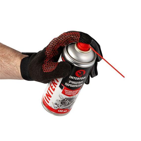 Очищувач карбюратора, аерозоль 400 мл INTERTOOL FS-0084 | Зображення 1