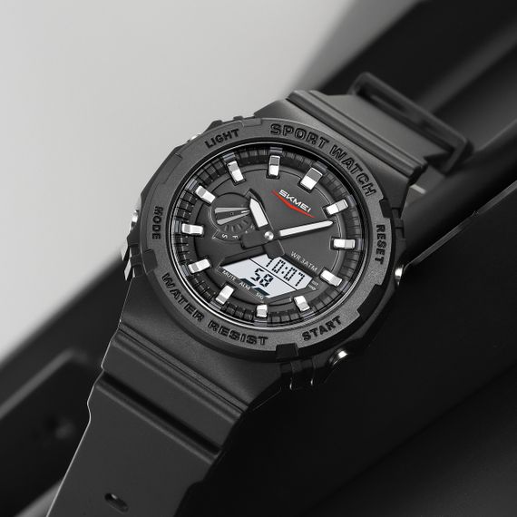 Skmei 2351BKWT Black-White | Зображення 3