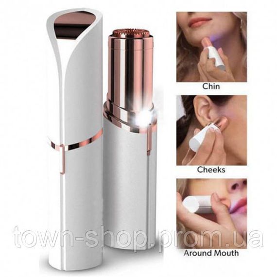 Женский триммер бритва депилятор для лица MAXTOP/FLAWLESS | Зображення 2