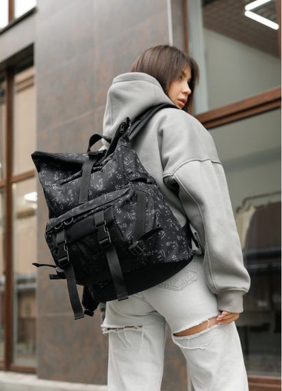 Жіноча сумка бананка Sambag Dynamicdart чорна 38 × 21 × 7 см (80411702) | Зображення 1