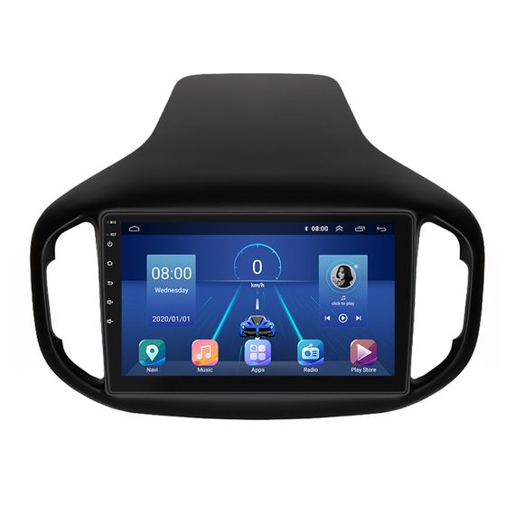 Штатна магнітола Lesko для Chery Tiggo 7 I 2016-2020 екран 10" 4/64Gb 4G Wi-Fi GPS Top