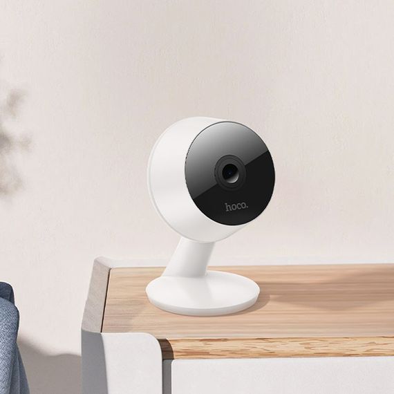 Камера видеонаблюдения Hoco D3 indoor HD White | Зображення 6