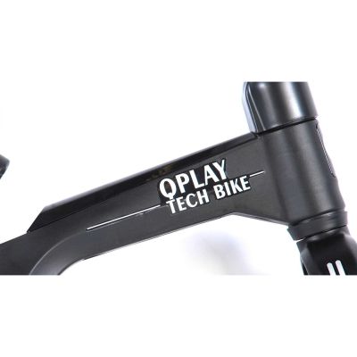 Беговел QPlay Біговел дитячий Tech EVA Black (B-100Black/QP-Bike-001Black) | Зображення 2