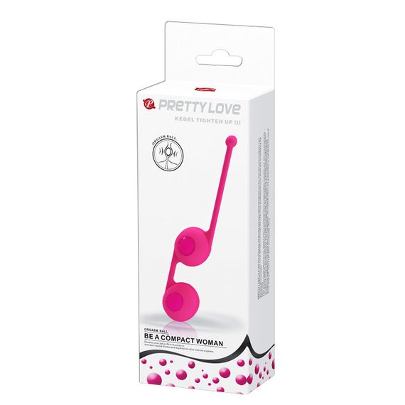 Вагинальные шарики - Pretty Love Kegel Tighten Up III Pink sexstyle | Зображення 7