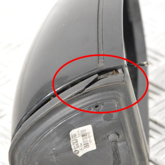 Дзеркало праве Mercedes W211 2002-2009 електричне 7+2 pin Дзеркало праве Мерседес в211 2038107293 | Зображення 3