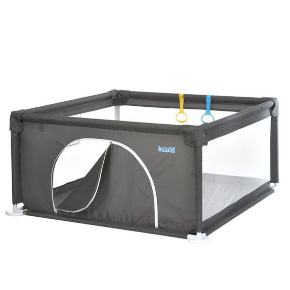 Дитячий манеж MR 1339-G, сірий, ширина з ніжками 132 см | Зображення 4