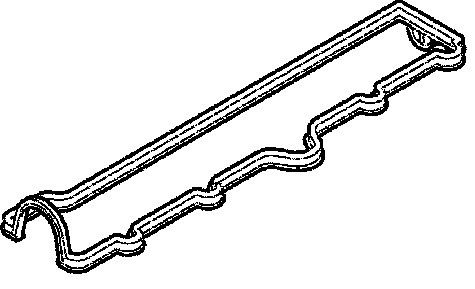 Прокладка клапанної кришки opel astra f/corsa/vectra b 1.4/1.6 94-05, ELRING (198090) | Зображення 2