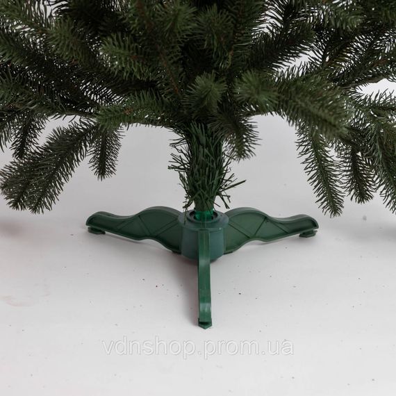 Литая искусственная елка зеленая 150 см на пластиковом основании SOK-M-D-5 | Зображення 2