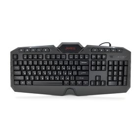 Клавіатура з подсветкой USB JEDEL K504, довжина кабеля 170см, (Eng/Укр/Рус), (483х188х35 мм) Black, 104к, Q20