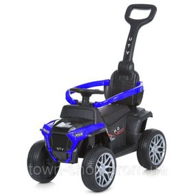 Каталка-толокар M 4802EL-4, 2 в 1 (родительская ручка), муз, свет, EVA, USB