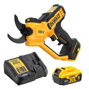 Ножницы садовые - секатор аккумуляторный Диаметр реза 32 мм DeWALT DCMPP568P1