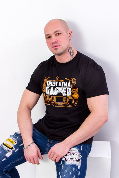 Футболка чоловіча "Gamer" Носи своє 54 Чорний (p-5057-103161) | Зображення 2