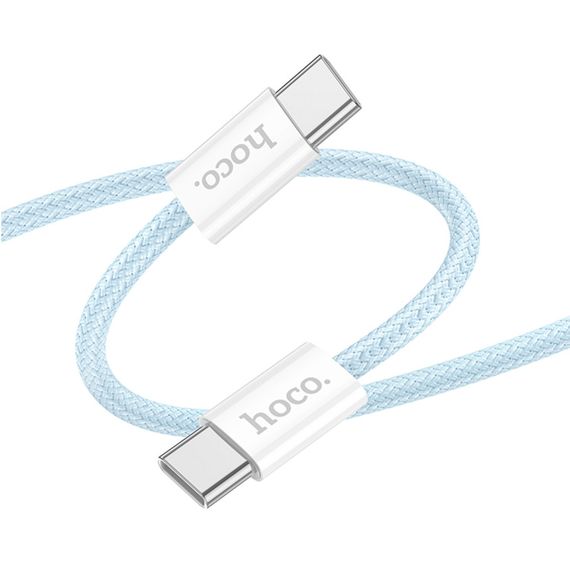 Кабель для зарядки телефона. USB Hoco X104 Source 60W Type-C to Type-C 2m | Зображення 2
