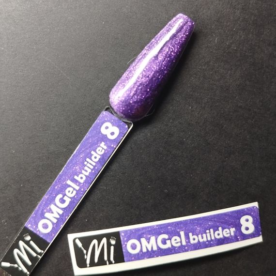 Наліпка на тіпсу (палітру) для гелю Mi OMGel №08 (9 x 55 мм)