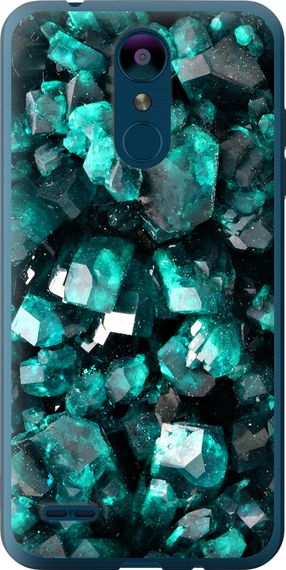 Чехол на LG K8 2018 Кристаллы 2 "3674u-1384-17620"
