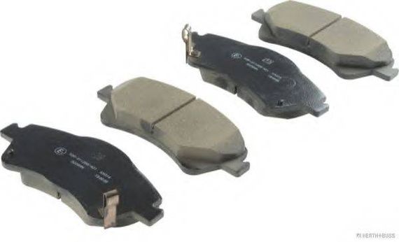 Колодки гальмівні дискові передні TOYOTA AURIS, AVENSIS (вир-во Jakoparts) HERTH+BUSS JAKOPARTS J3602004 на TOYOTA AVENSIS седан (ZRT27, ADT27)