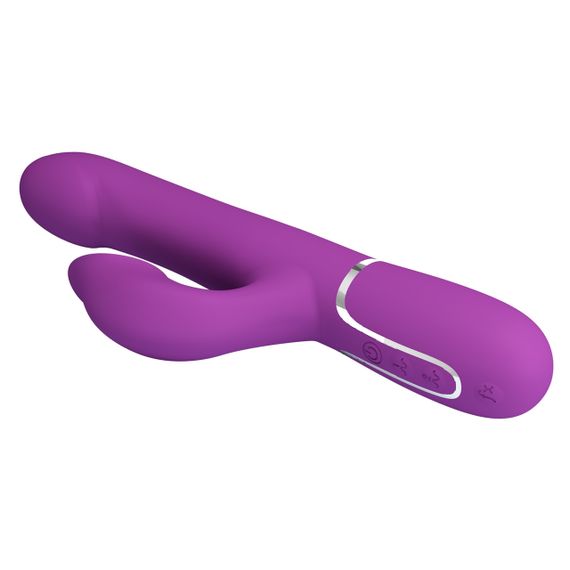 Вібромасажор із поступальним рухом серії Pretty Love — Falin Twinkled Tenderness Violet, 7 vibration sexstyle | Зображення 6