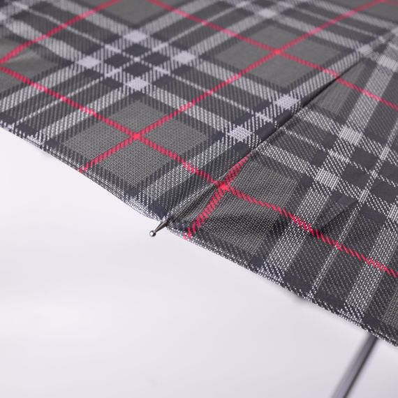 Класична парасолька-тростина напівавтомат з поліестеру 16 спиць діаметр 117 см Зелена HP-23-4GR | Зображення 6