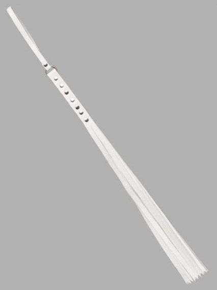 Флогер S&M Fancy Leather Floger, White sexstyle | Зображення 1