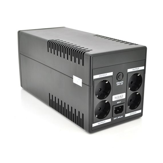 ДБЖ Ritar RTP1200 (720W) Proxima-L, LED, AVR, 3st, 4xSCHUKO socket, 2x12V7Ah, plastik Case ( 340 x 140 x 160 ) Q2 | Зображення 1