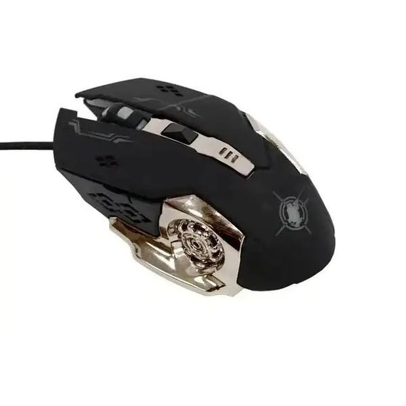 Игровая мышка с подсветкой Gaming Mouse X6 / Мышка для ноутбука / Проводная KD-419 компьютерная мышь | Зображення 5