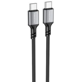 Дата кабель Borofone BX83 Famous PD60W Type-C to Type-C (1m) Black