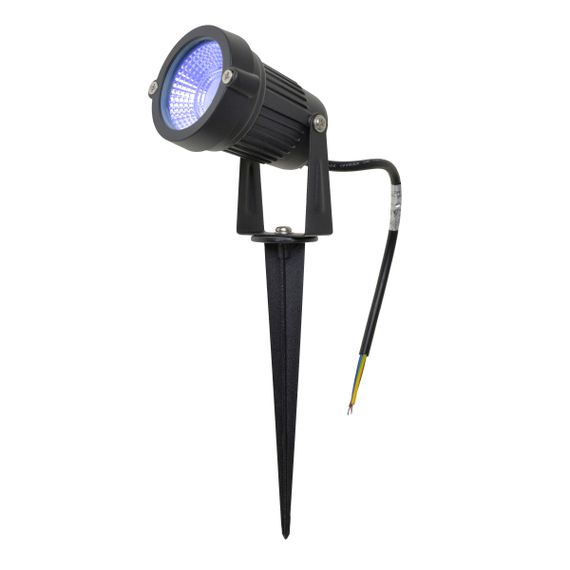 Грунтовый светильник LED 5W BLUE COB IP65 BK (AS-12) | Зображення 4
