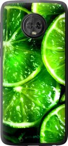 Чохол на Motorola Moto G6 Зелені часточки лимона "852u-982-2448"